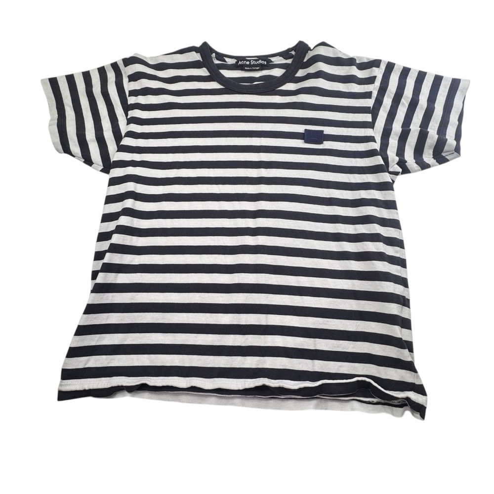 !!! SOLD !!! Striped T Shirt Women's Size XXS Cotton Blue White Casual Soft Top